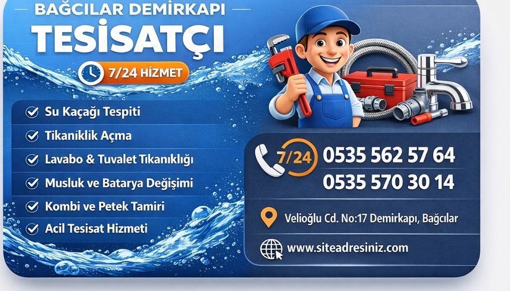 bağcılar demirkapı tesisatçı